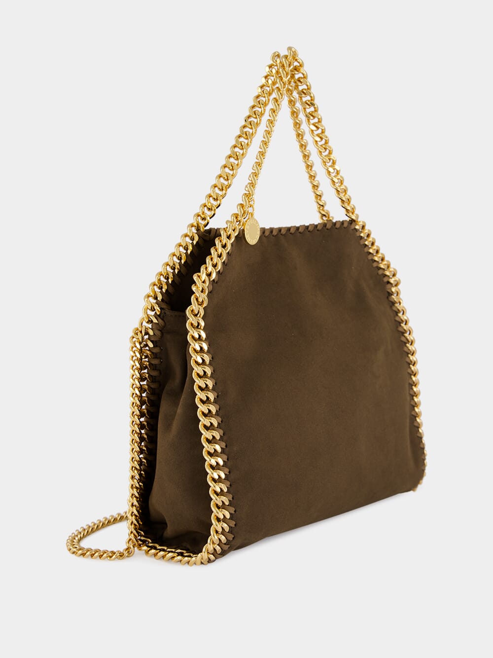 Moka Brown Falabella Mini Shoulder Bag