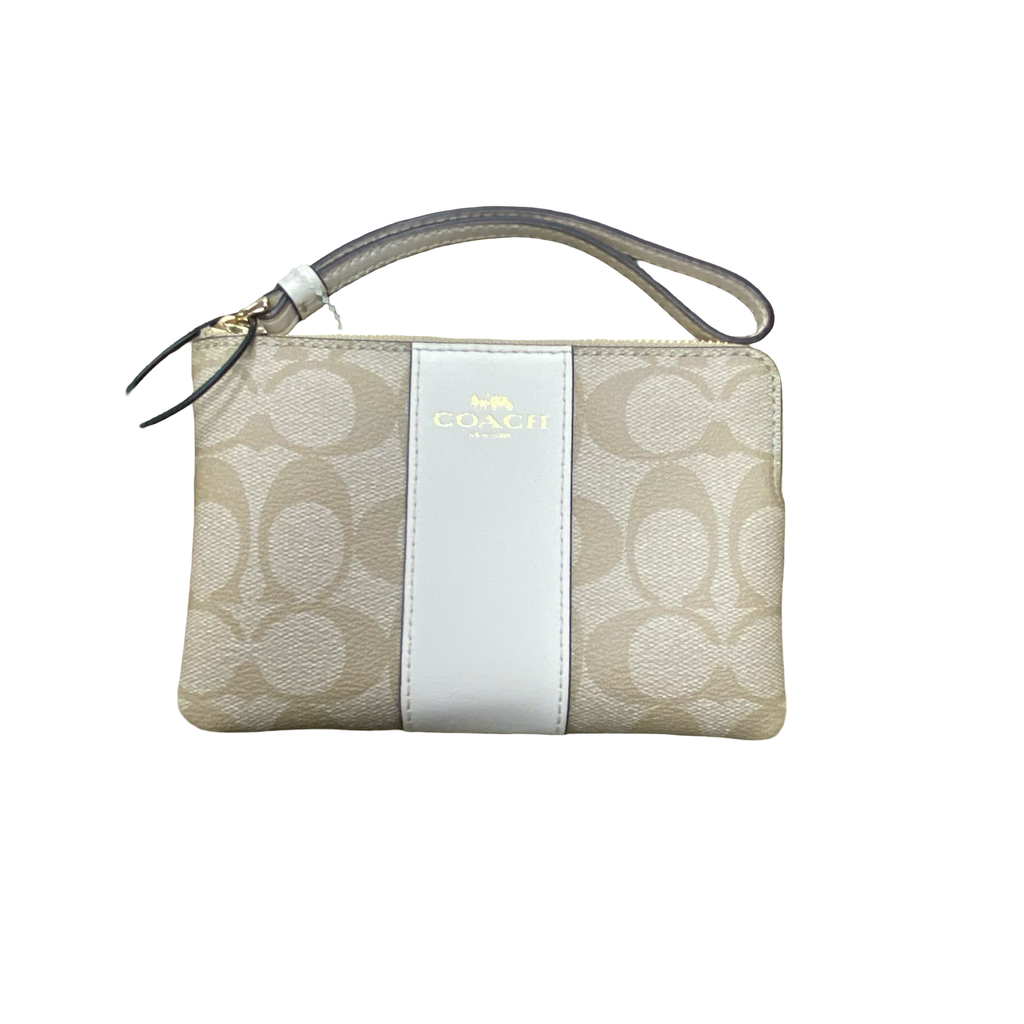 Wallet Designer By Coach In Cream, Size:Small