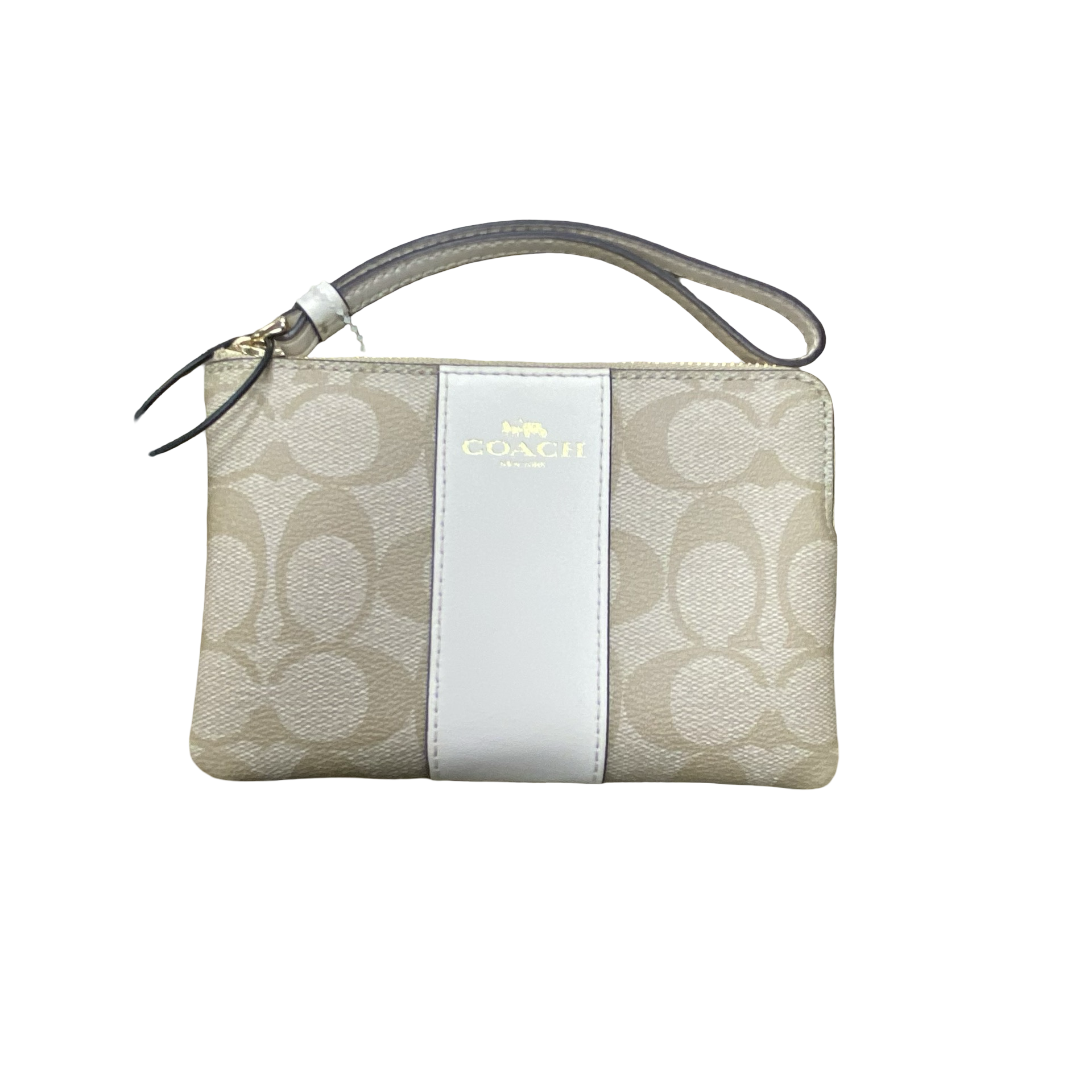 Wallet Designer By Coach In Cream, Size:Small