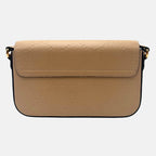 Guccissima Super Mini Beige Leather Crossbody