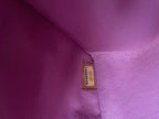 Chanel Purple Jumbo Classic Double Flap Bag in Lambskin Leather with Silver Hardware