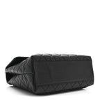 Caviar Quilted Jumbo Kelly Flap Black