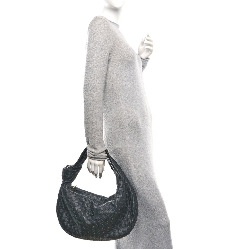 Nappa Intrecciato Small Jodie Black