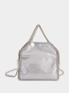 Silver Tiny Falabella Tote Bag