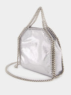 Silver Tiny Falabella Tote Bag