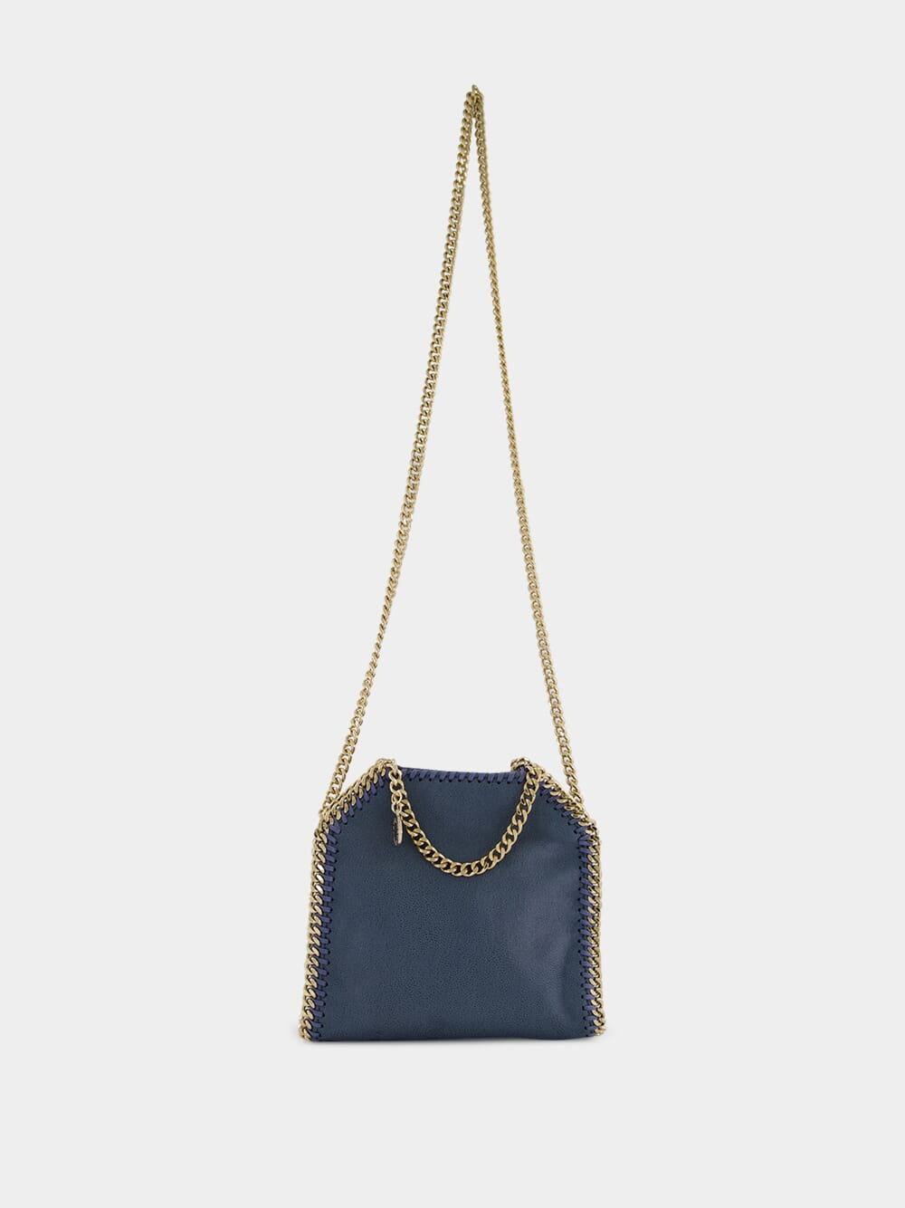 Feather Blue Falabella Tiny Tote Bag