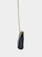 Feather Blue Falabella Tiny Tote Bag