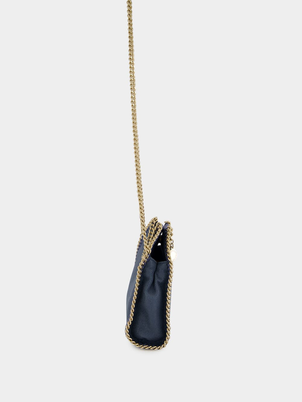 Feather Blue Falabella Tiny Tote Bag