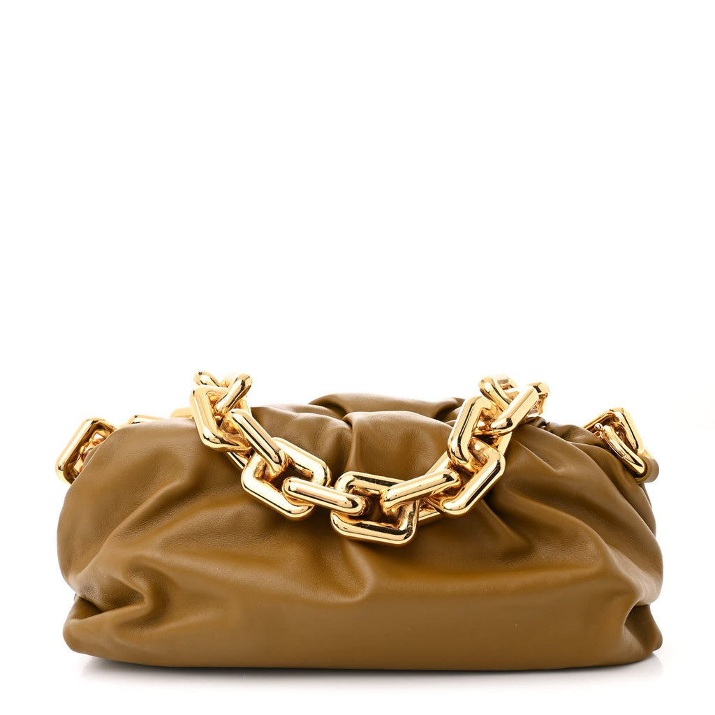 Calfskin The Pouch Chain Teak