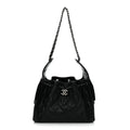 Caviar Quilted Small Chanel 25 Handbag Black