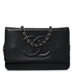 Caviar Timeless CC Wallet On Chain WOC Black