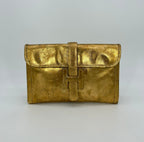Vintage Hermes Gold Foil Jige Pm