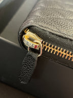 Chanel CC Matelasse Caviar Long Zippy Wallet
