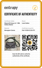 Crossbody Luxury Designer "Felicie Strap & Go" By Louis Vuitton, Size: Small