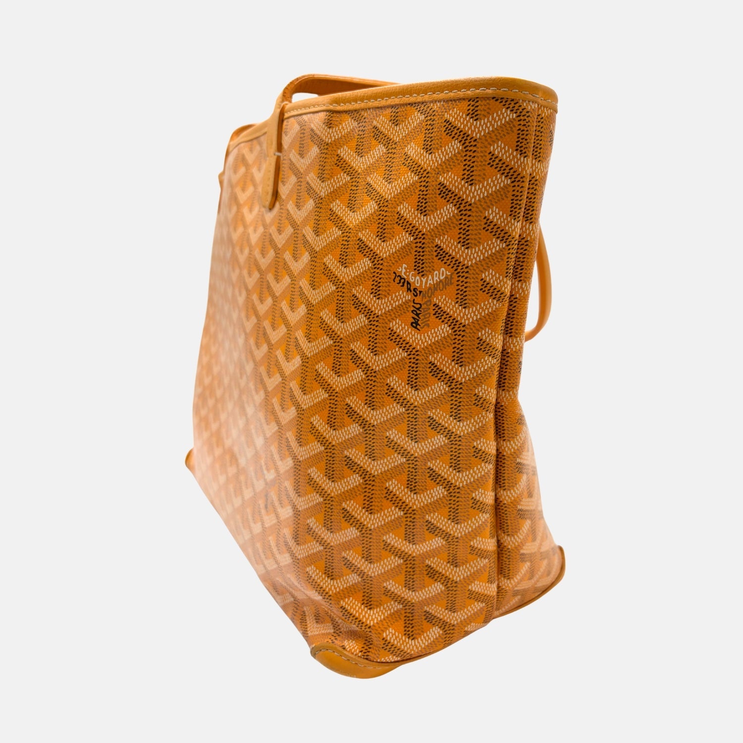 Artois PM Tote Yellow Goyardine Canvas