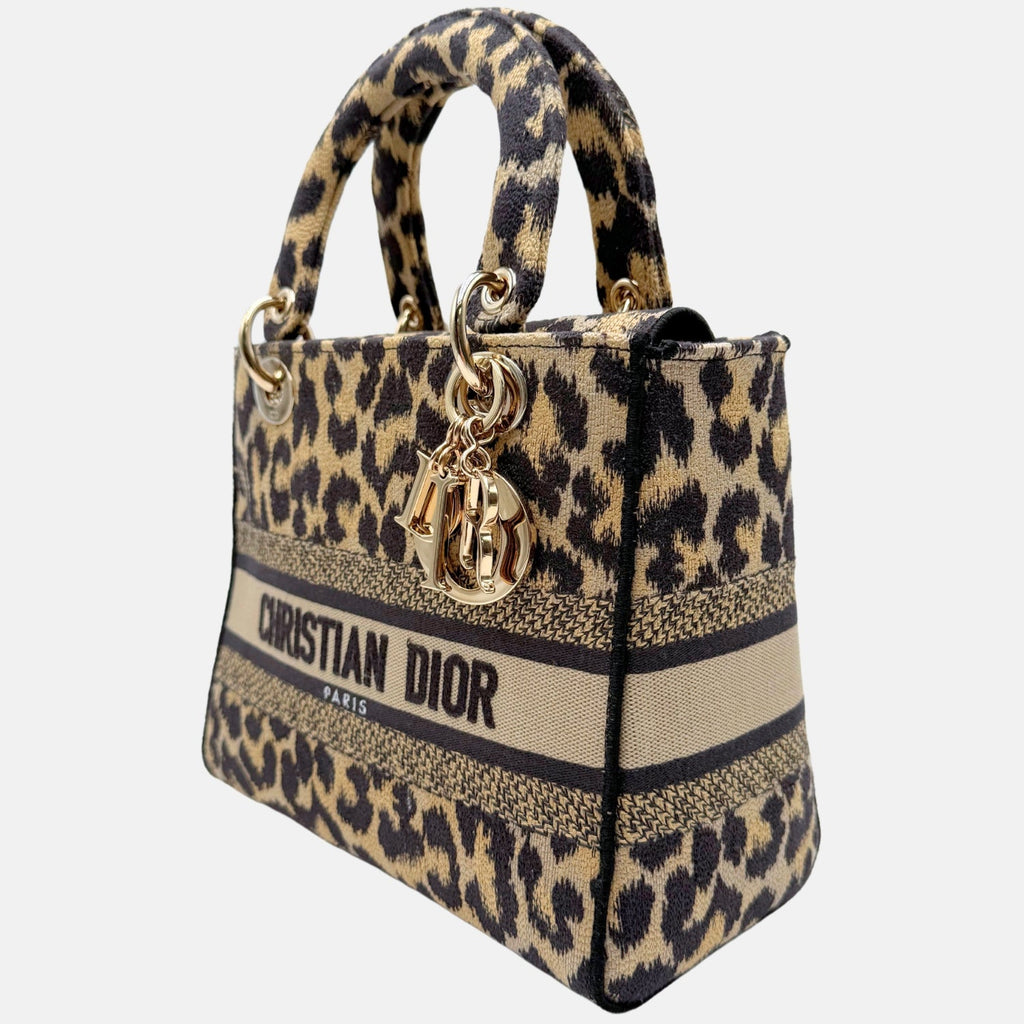 Lady D-Lite Cheetah Canvas Medium