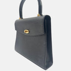 Malesherbes Top Handle Bag Black Epi Leather