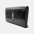 Kate Crossbody Bag Black Patent Leather Medium