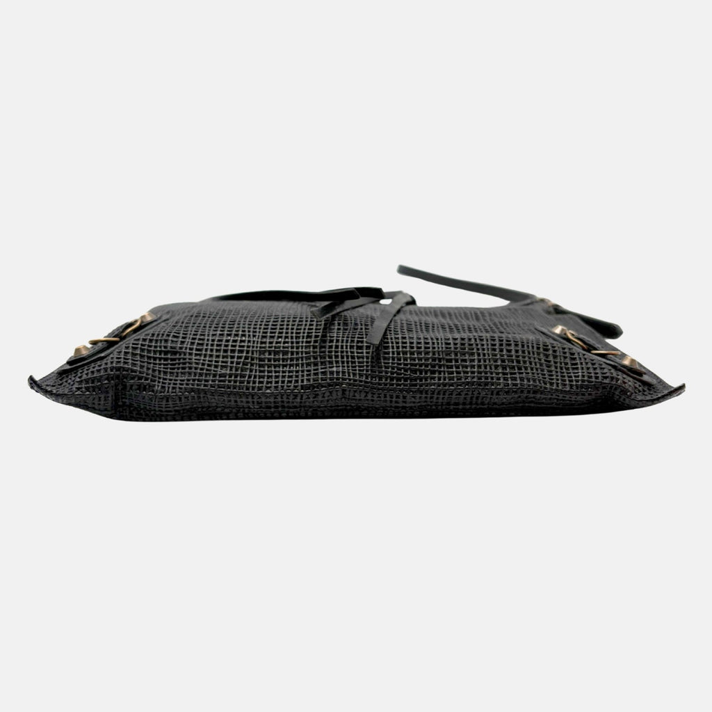 Classic Flat Wristlet Pouch Black