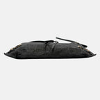 Classic Flat Wristlet Pouch Black