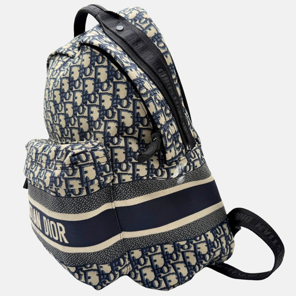Explorer Backpack Blue Oblique Jacquard