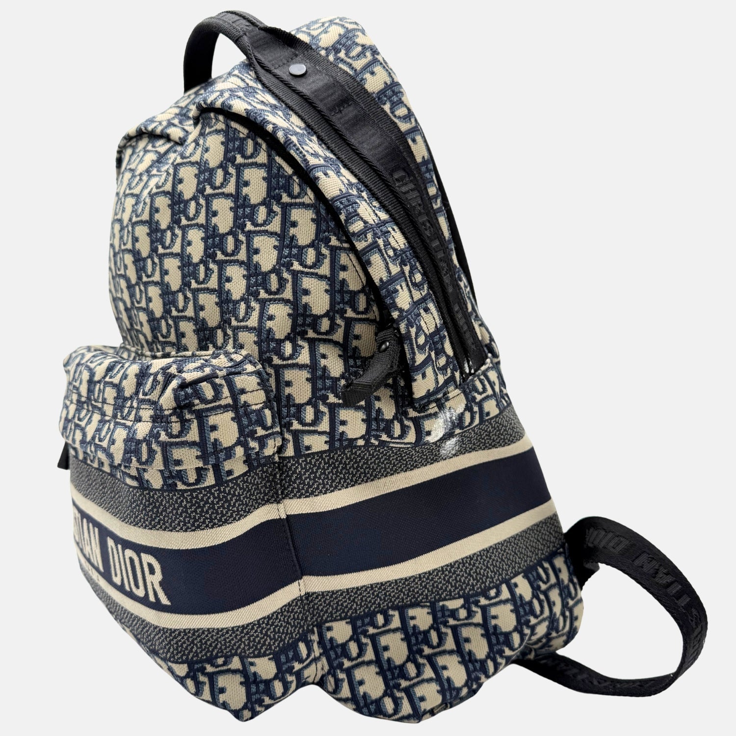 Explorer Backpack Blue Oblique Jacquard