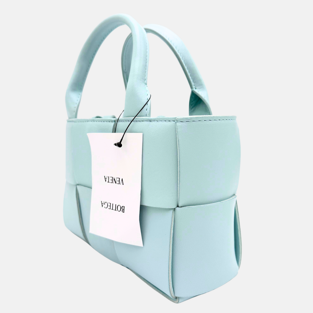 Arco Candy Tote Blue Leather