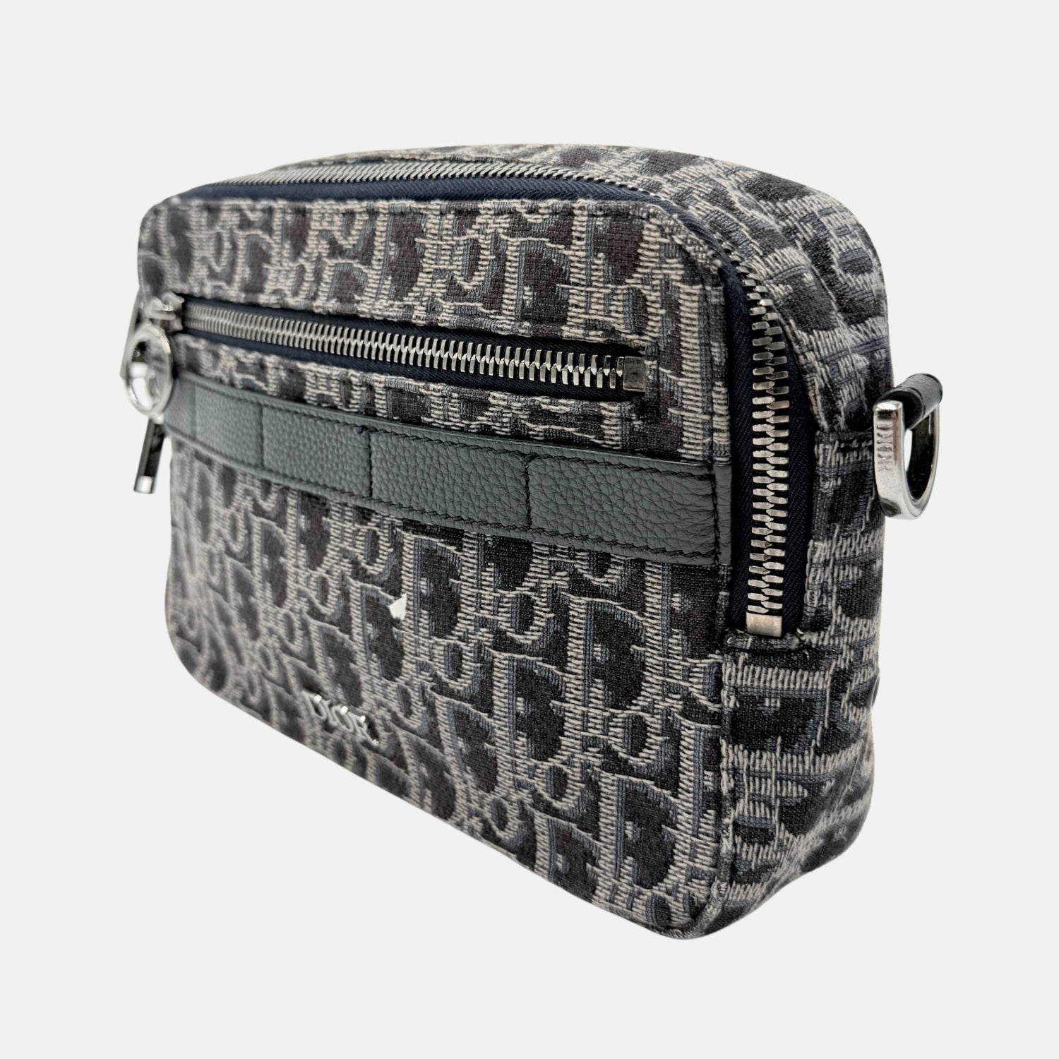 Messenger Bag Blue Trotter Canvas Safari Small