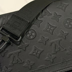 Louis Vuitton Gaston Wearable Wallet Embossed Leather Crossbody Bag