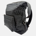 Hydrology Backpack Black Calfskin Intrecciato