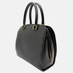 Pont Neuf Handbag Black Epi Leather