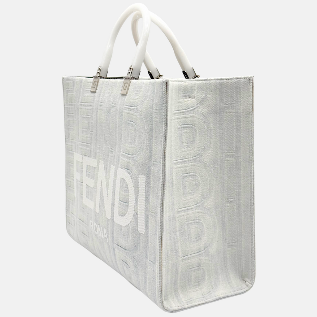 Fendi by Marc Jacobs Sunshine Shopper Tote Denim Large