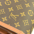 Louis Vuitton Vintage Gold Ring Wheel Bag (Interior Wear)
