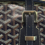 GOYARD BOSTON 50 TRAVEL BAG (PART STICKERS, BRAND NEW)