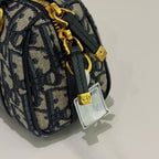 Dior Groove Nano Oblique Embroidered Pillow Bag
