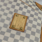 LOUIS VUITTON Vintage White Damier Shoulder Bag