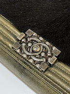 CHANEL LEBOY SEASONAL WITH SILVER CHAIN