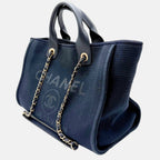 Deauville Tote Navy Small