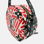 Crafty Boite Chapeau Souple Rouge Giant Monogram