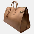 Sac De Jour Duffel Tan Leather Large
