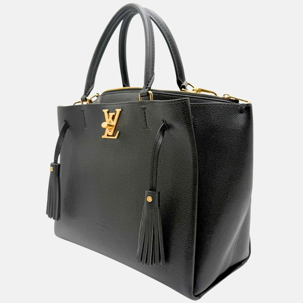 Lockmeto Black Calfskin