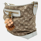 Sabia Besace Monogram Jacquard Taupe