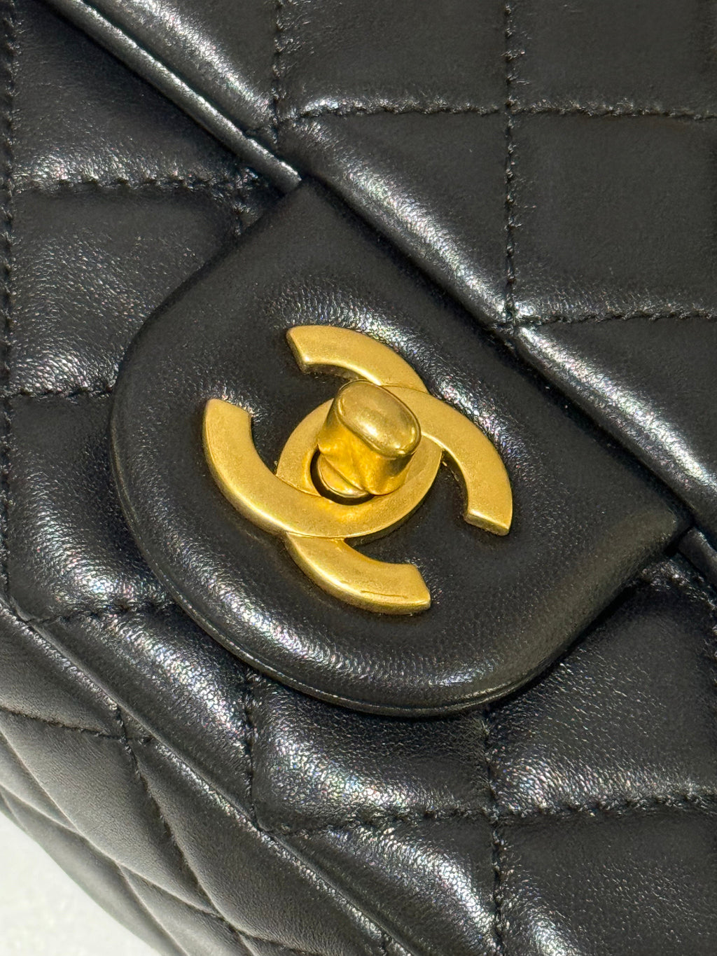 CHANEL  MINI FLAP BAG WITH CHIP