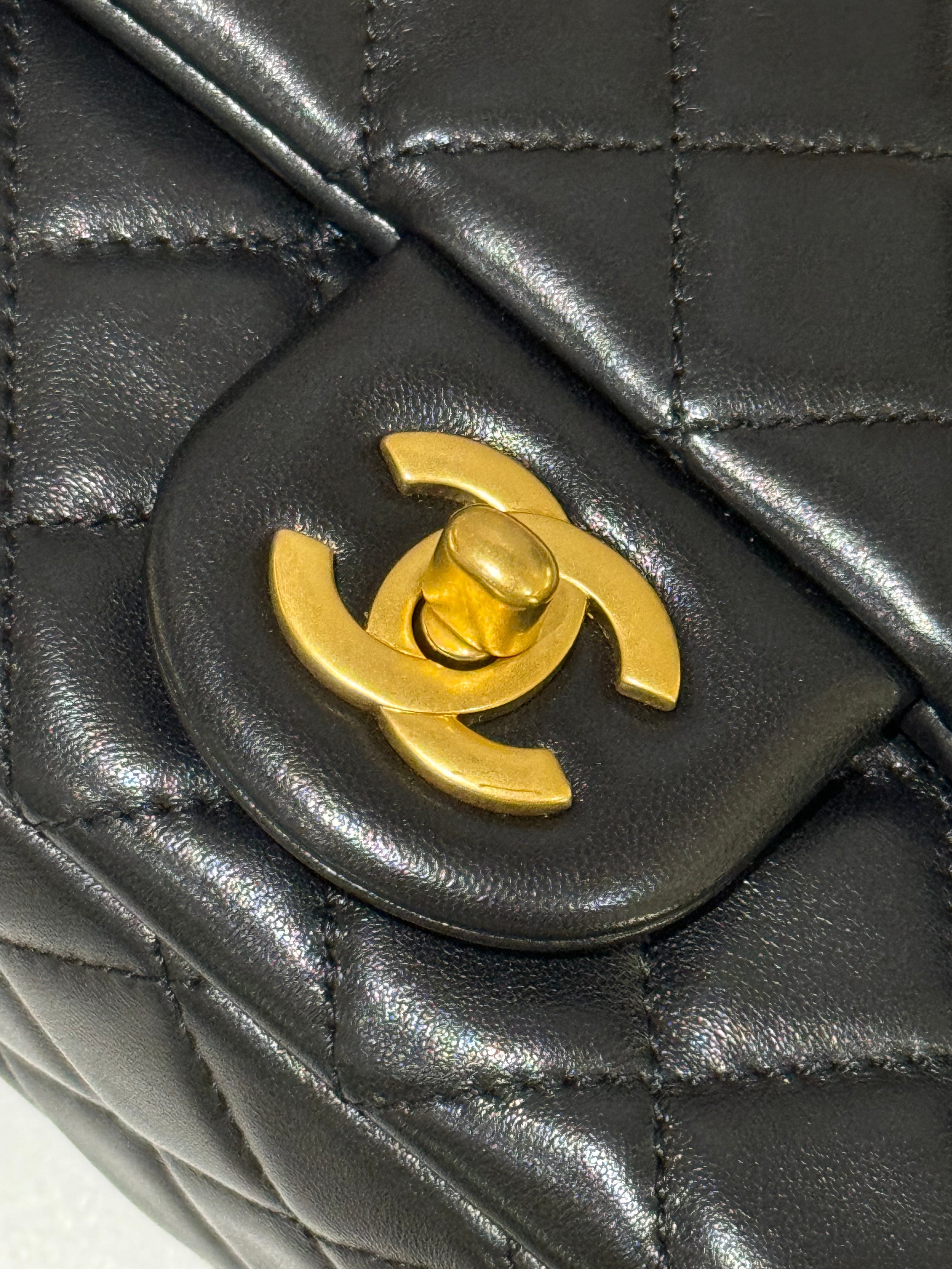 CHANEL  MINI FLAP BAG WITH CHIP