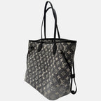 Neverfull MM Grey Denim Monogram Jacquard