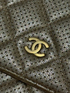 CHANEL WALLET ON CHAIN CHAMPAGNE