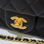 CHANEL MINI CF GOLD BALL BIG MINI CHIP VERSION FULL MEMBRANE