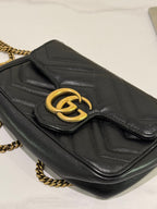 GUCCI MARMONT MINI BAG CHAIN BAG