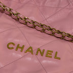 CHANEL 22 BAG SMALL PINK