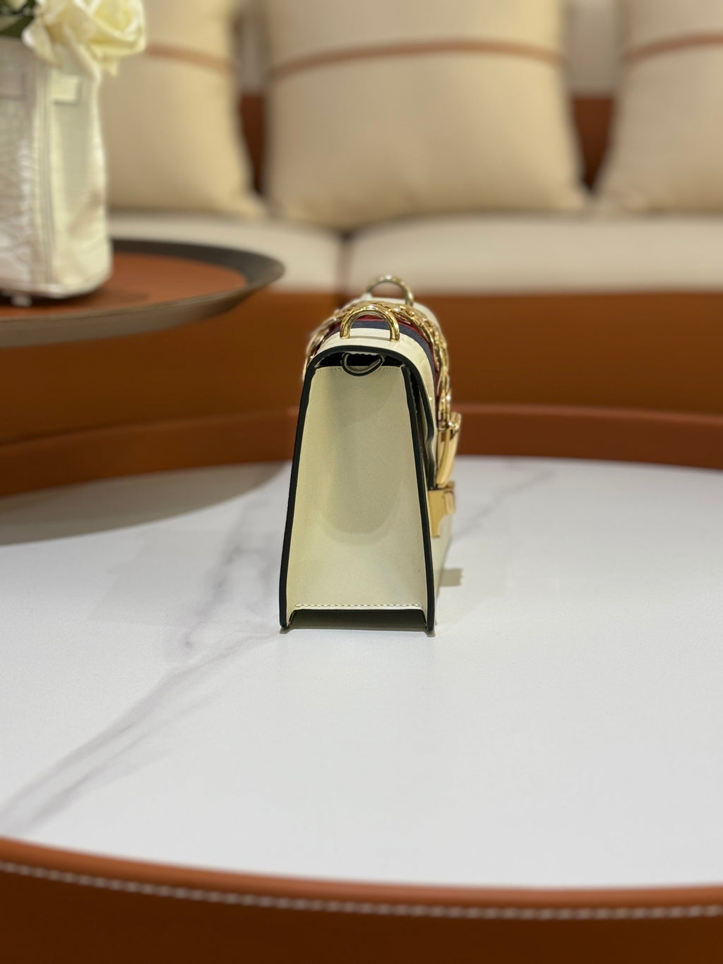 GUCCI SYLVIE LEATHER MINI BAG